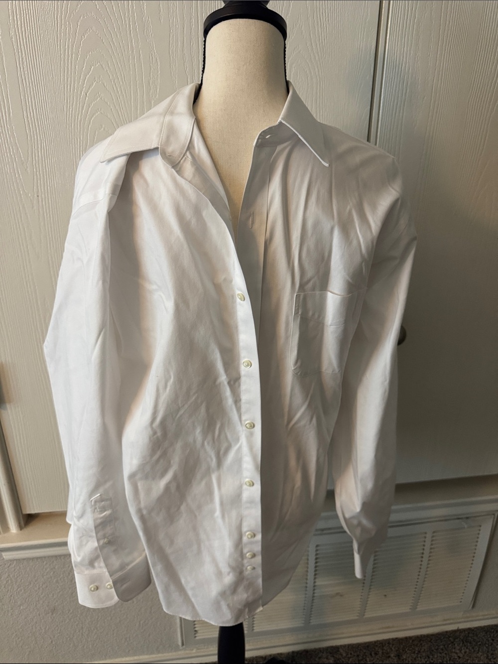 Brooks Brothers White Dress Shirt Classic Cotton